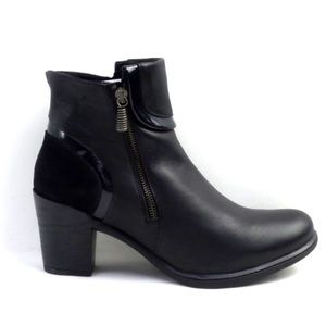 Dromedaris Women's Ginger Leather Side Zip Boots